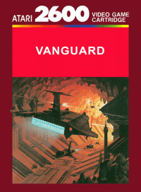 Vanguard Atari 2600  box art